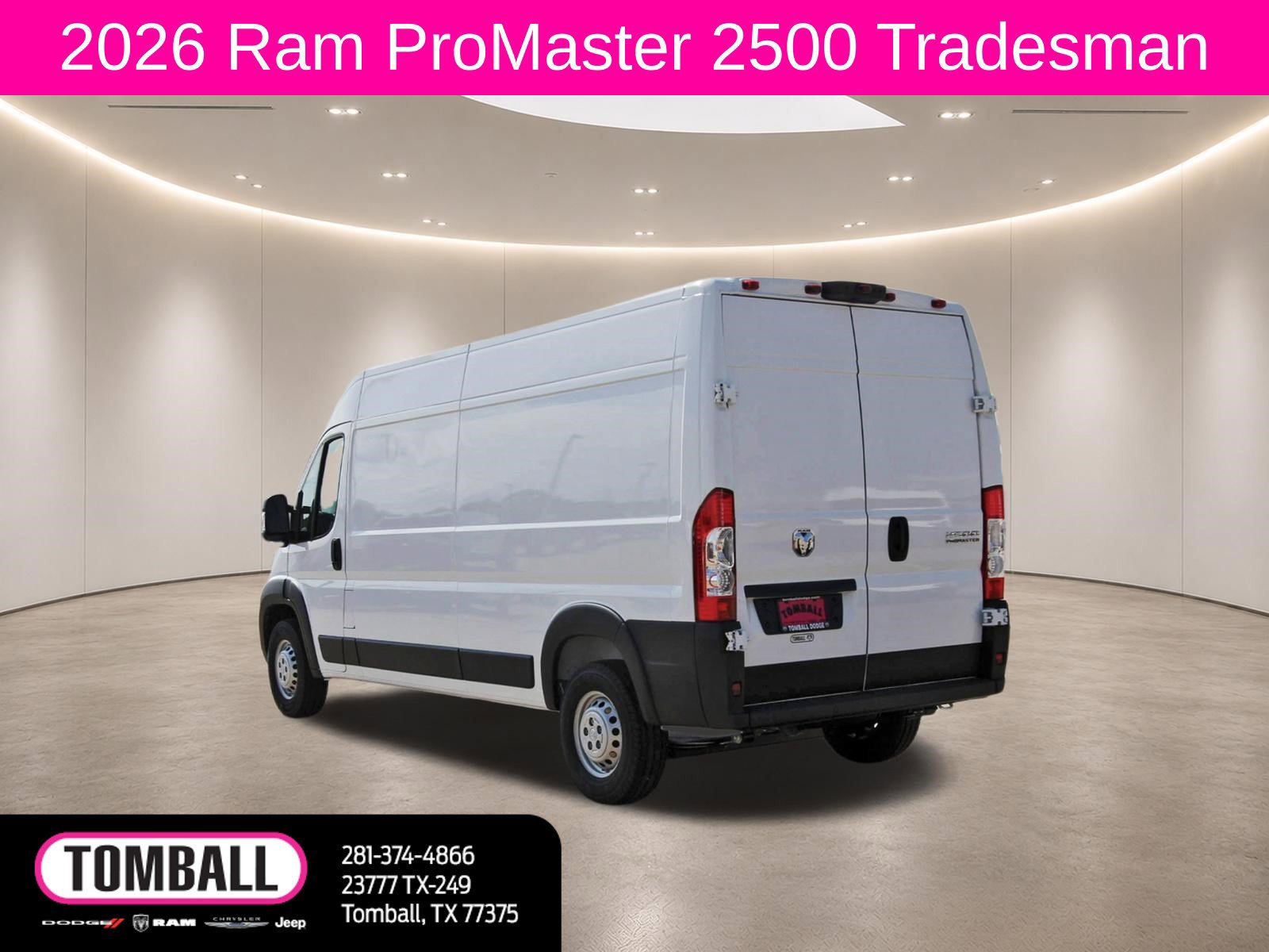 New 2026 RAM ProMaster 2500 w/ Safety Group FWD image 5