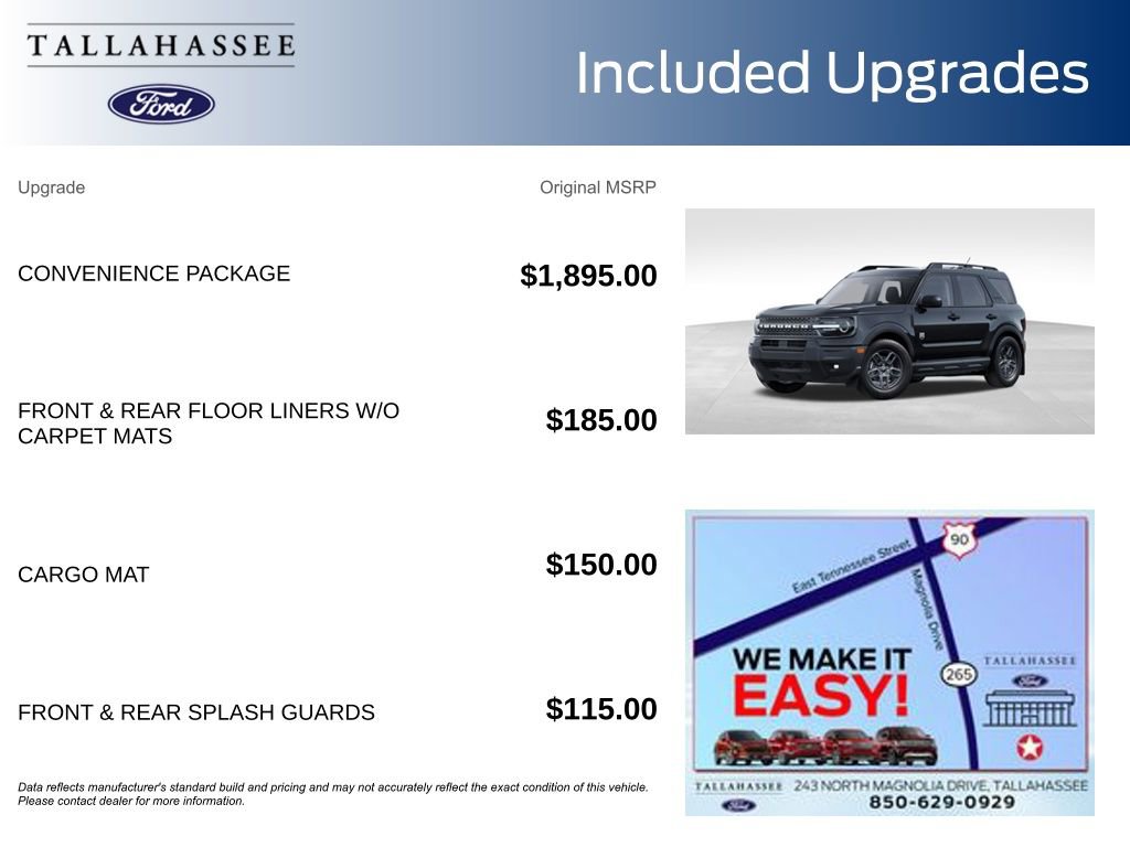 New 2025 Ford Bronco Sport Big Bend w/ Convenience Package image 3