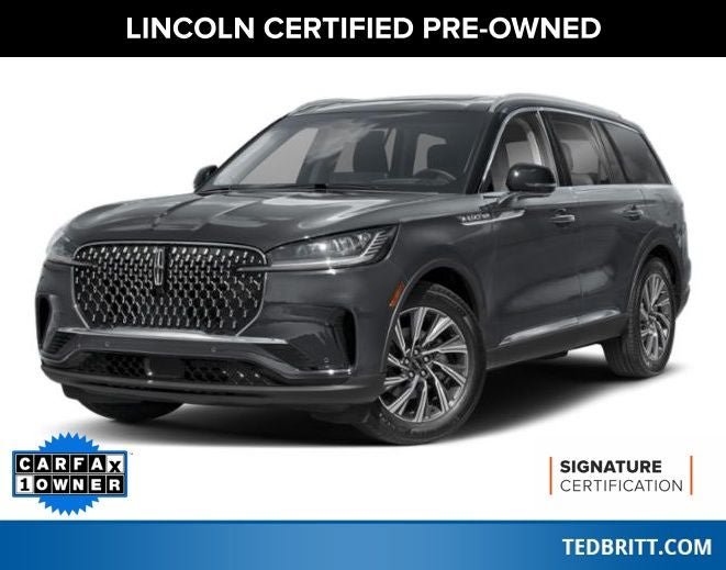 Certified 2025 Lincoln Aviator AWD w/ Equipment Group 101A image 1