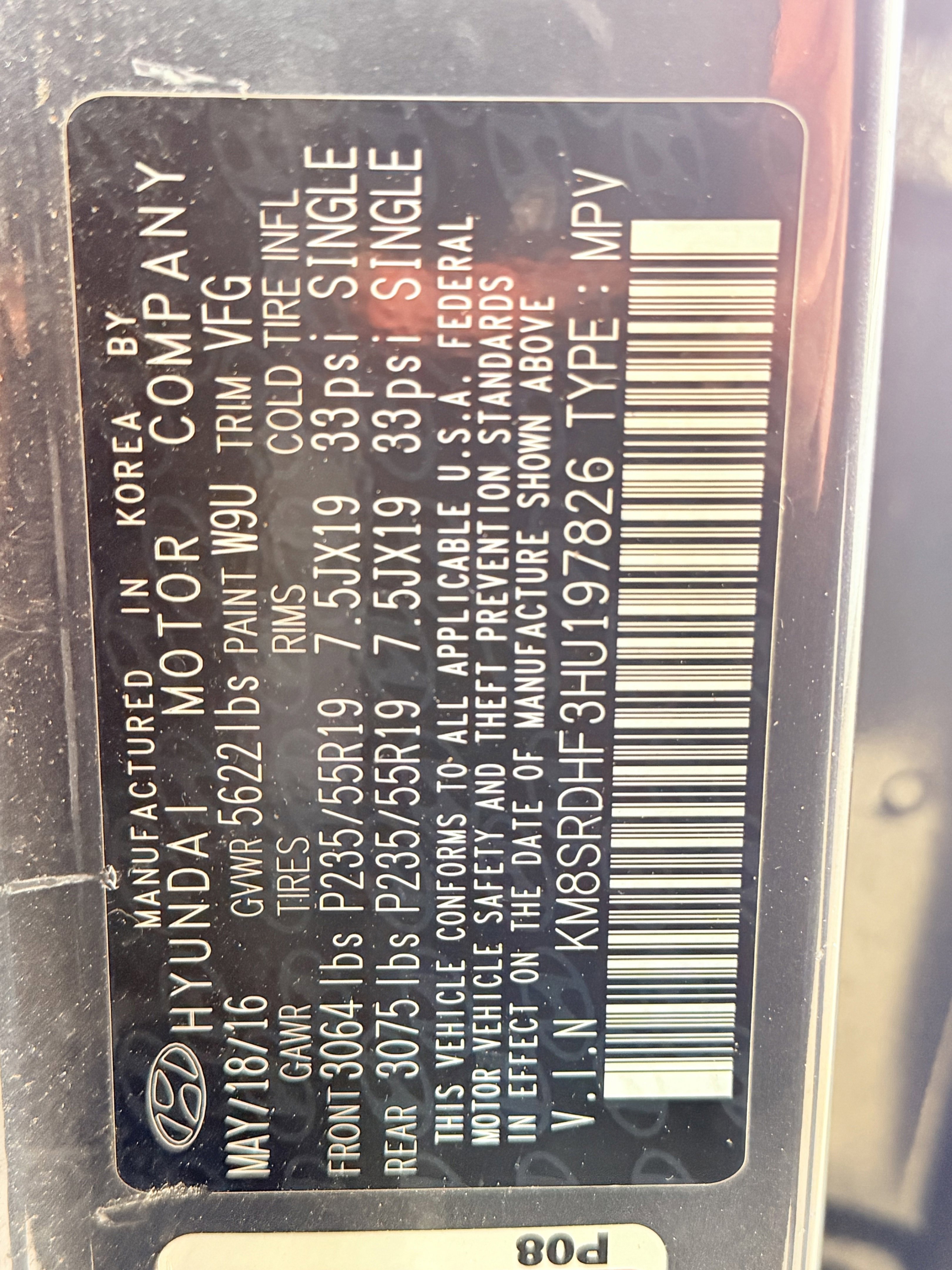 Used 2017 Hyundai Santa Fe SE w/ SE Ultimate Tech Package 03 image 31