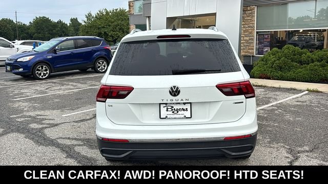 Used 2022 Volkswagen Tiguan SE w/ Panoramic Sunroof Package AWD/4WD image 30