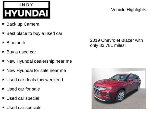 Used 2019 Chevrolet Blazer LT AWD/4WD image 8