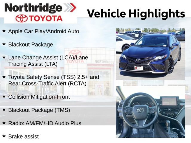 Used 2022 Toyota Camry XSE image 2