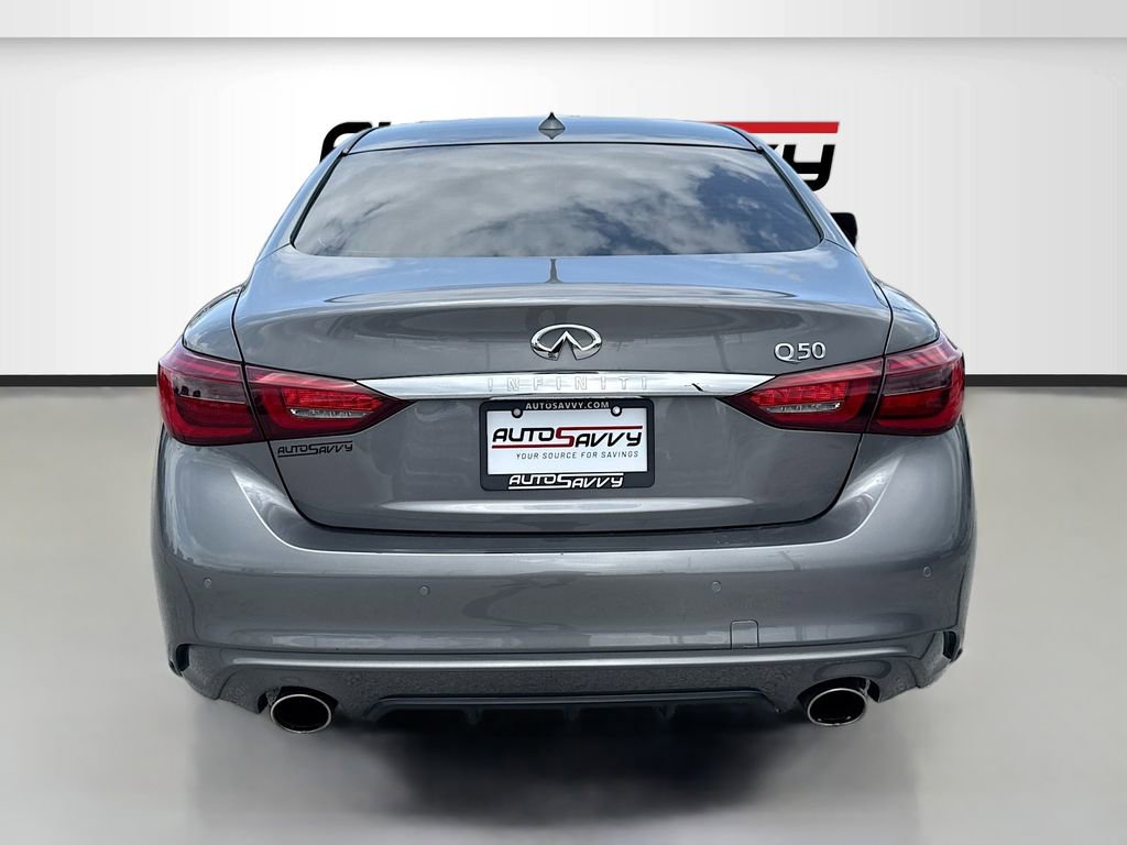 Used 2023 INFINITI Q50 Luxe w/ Cargo Package RWD image 6