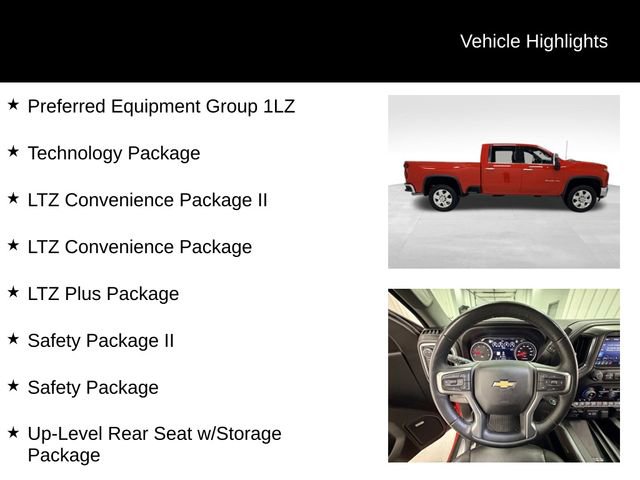 Certified 2023 Chevrolet Silverado 2500 LTZ w/ LTZ Plus Package image 16