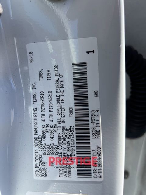 Used 2018 Toyota Tundra SR5 AWD/4WD image 33