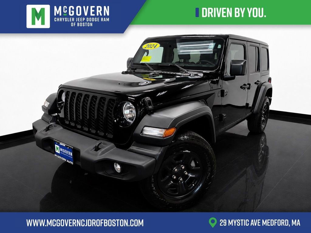 Used 2024 Jeep Wrangler Unlimited Sport AWD/4WD image 1