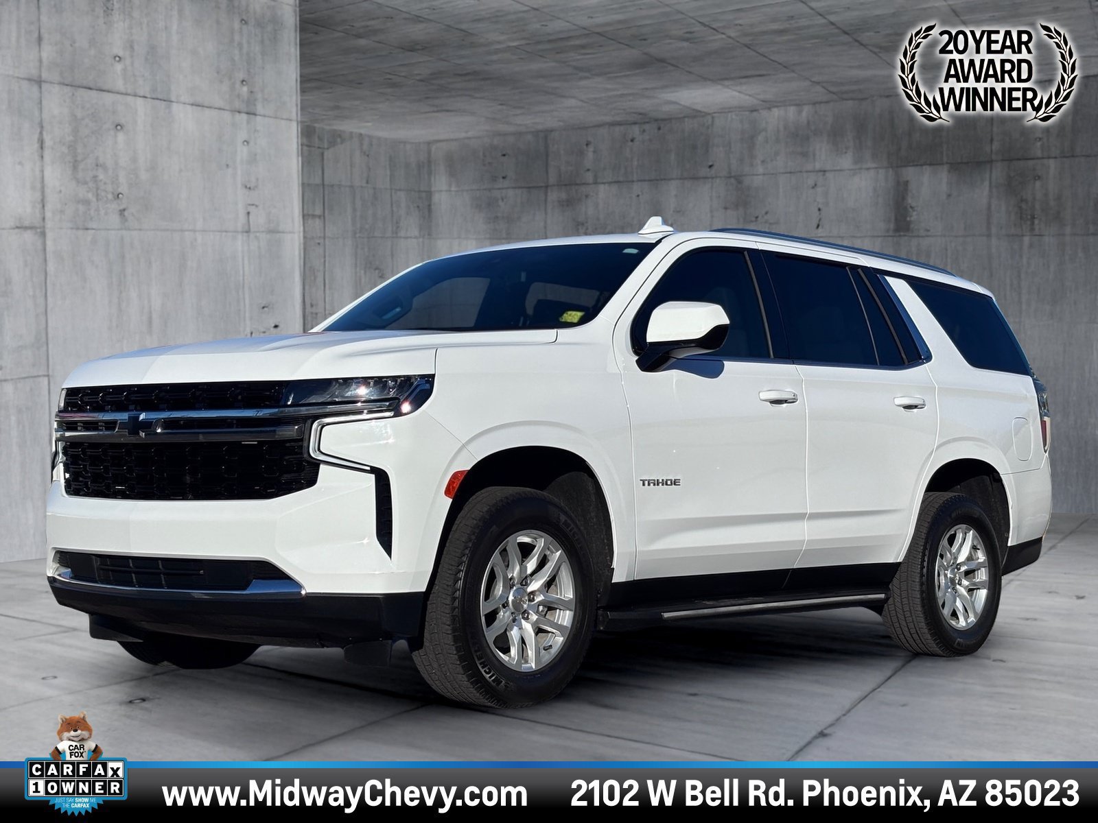Certified 2021 Chevrolet Tahoe LS RWD image 1