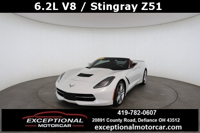 Used 2017 Chevrolet Corvette Stingray Convertible