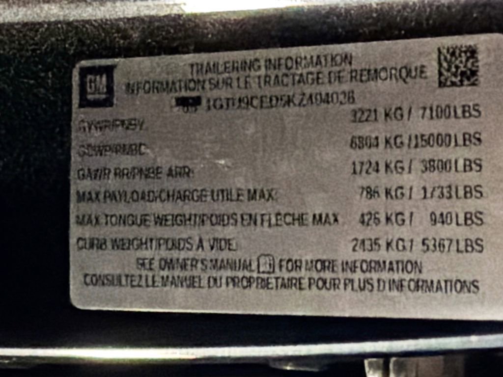 Used 2019 GMC Sierra 1500 Elevation image 33