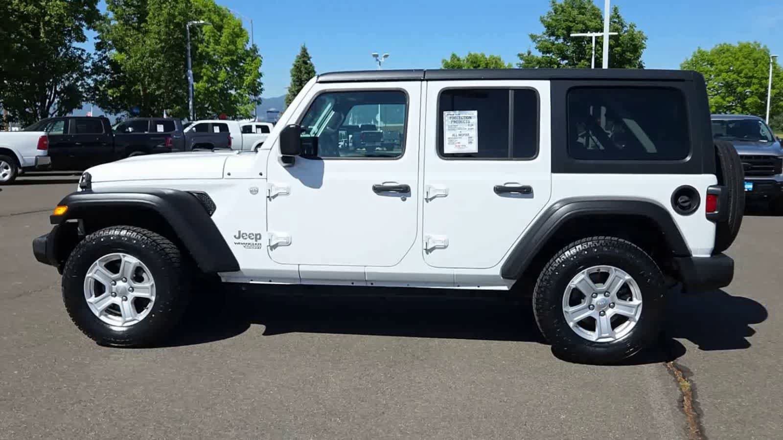 Used 2020 Jeep Wrangler Unlimited Sport S AWD/4WD image 5