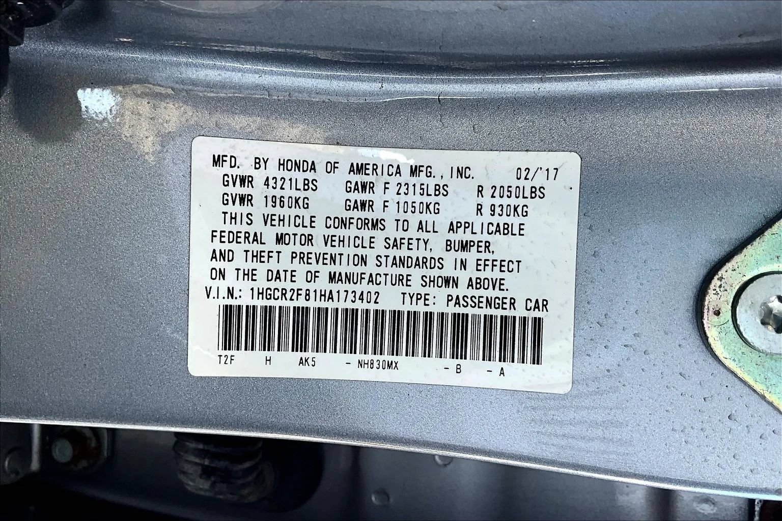 Used 2017 Honda Accord EX-L image 16