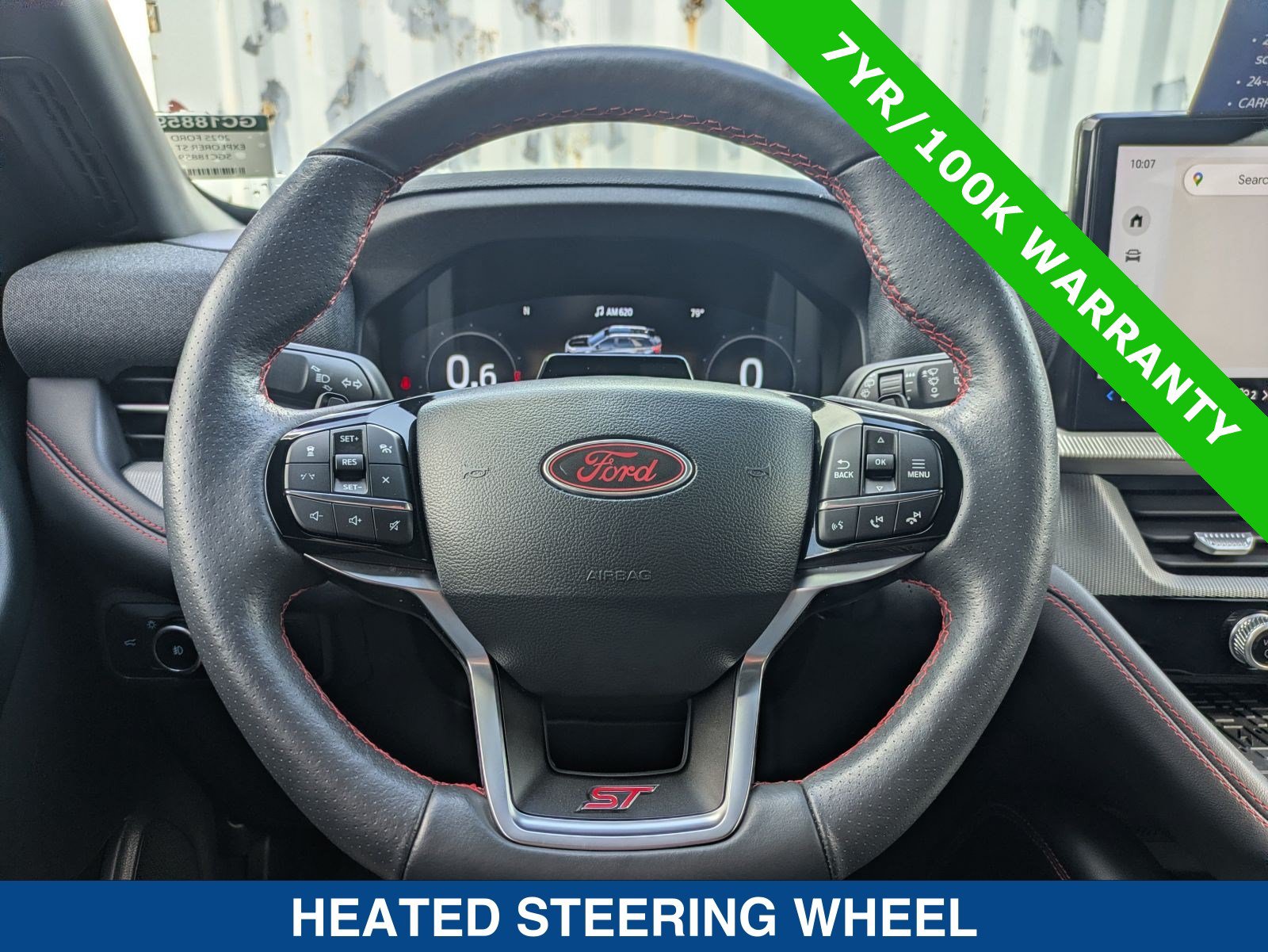 Certified 2025 Ford Explorer ST w/ Sun And Sound Package RWD image 30