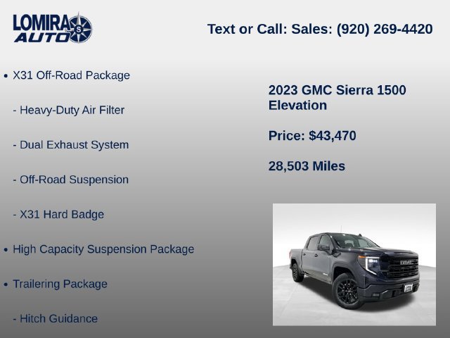 Used 2023 GMC Sierra 1500 Elevation AWD/4WD image 14