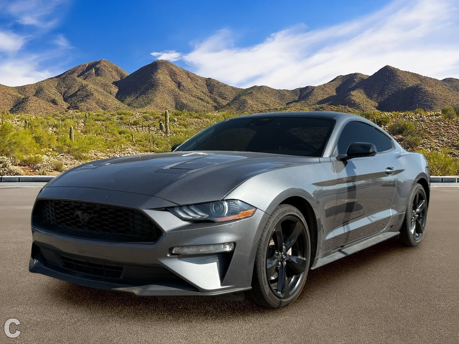 Used 2021 Ford Mustang Coupe w/ Black Accent Package RWD image 2