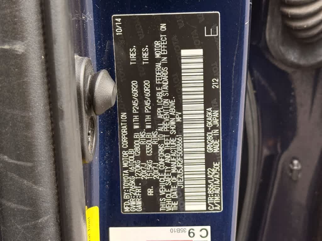 Used 2015 Toyota 4Runner Limited RWD image 22