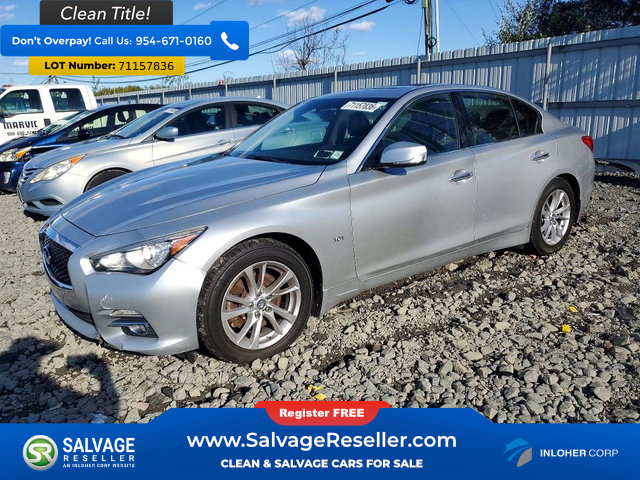 Used 2017 INFINITI Q50 Signature Edition w/ All Weather Package (L93) AWD/4WD image 1