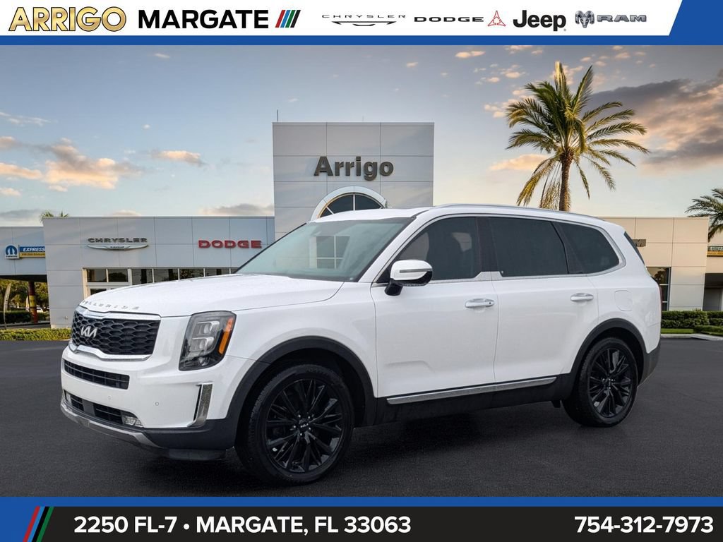 Used 2022 Kia Telluride SX w/ Towing Package FWD image 3