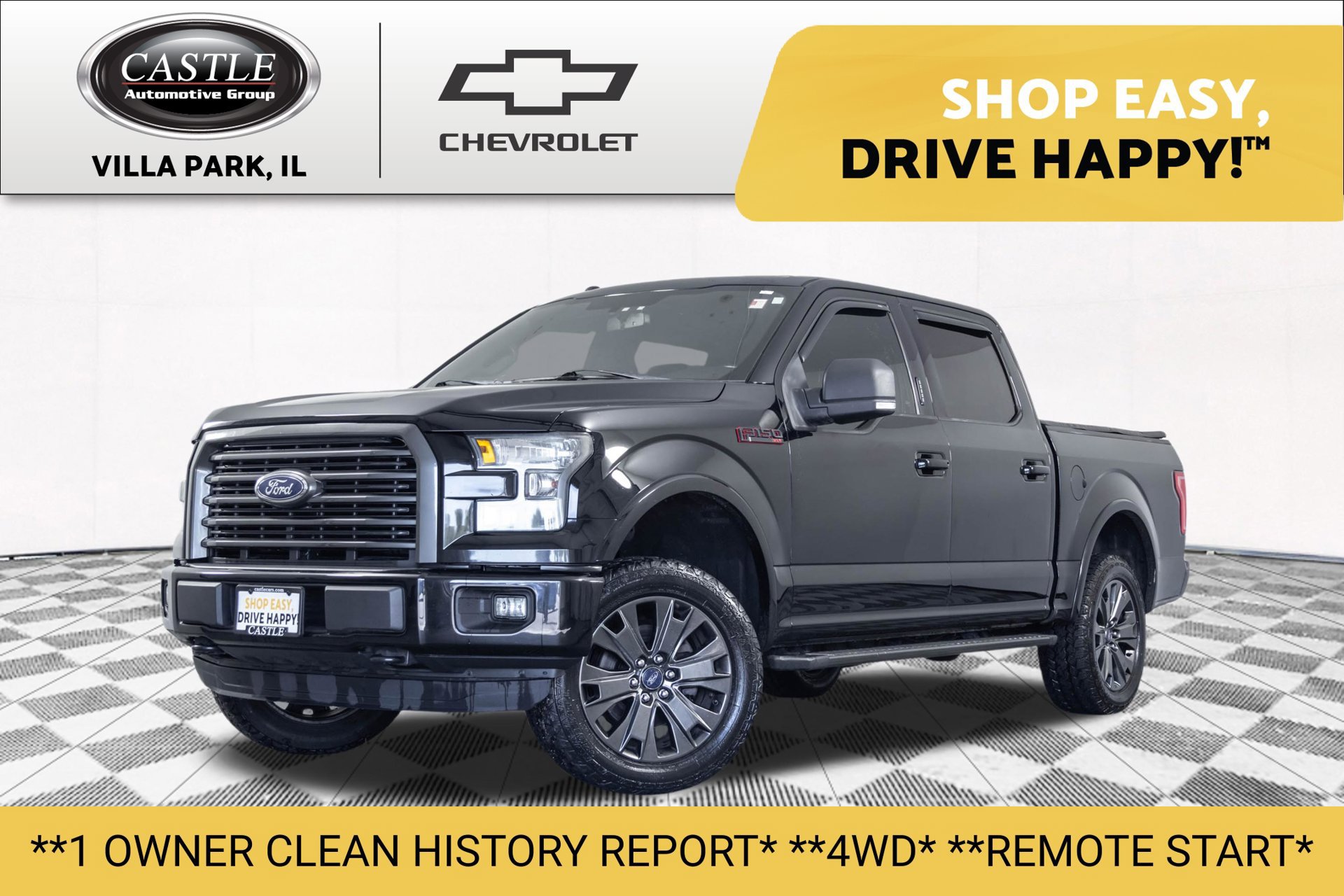 Used 2016 Ford F150 XLT w/ Equipment Group 302A Luxury AWD/4WD image 1