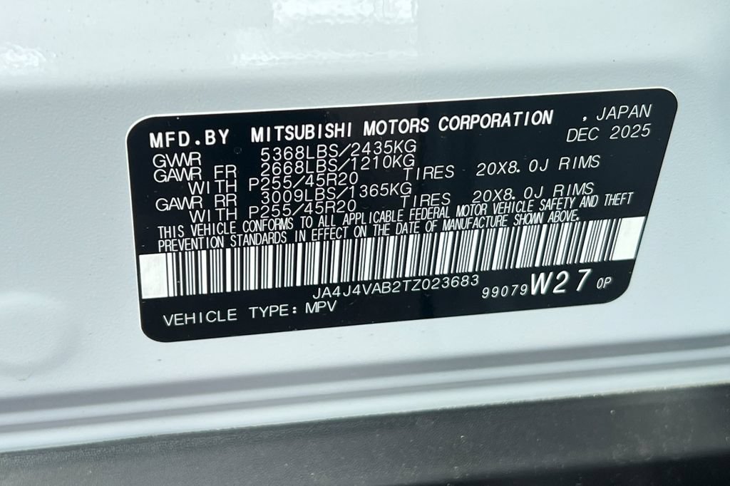 New 2026 Mitsubishi Outlander SE AWD/4WD image 28