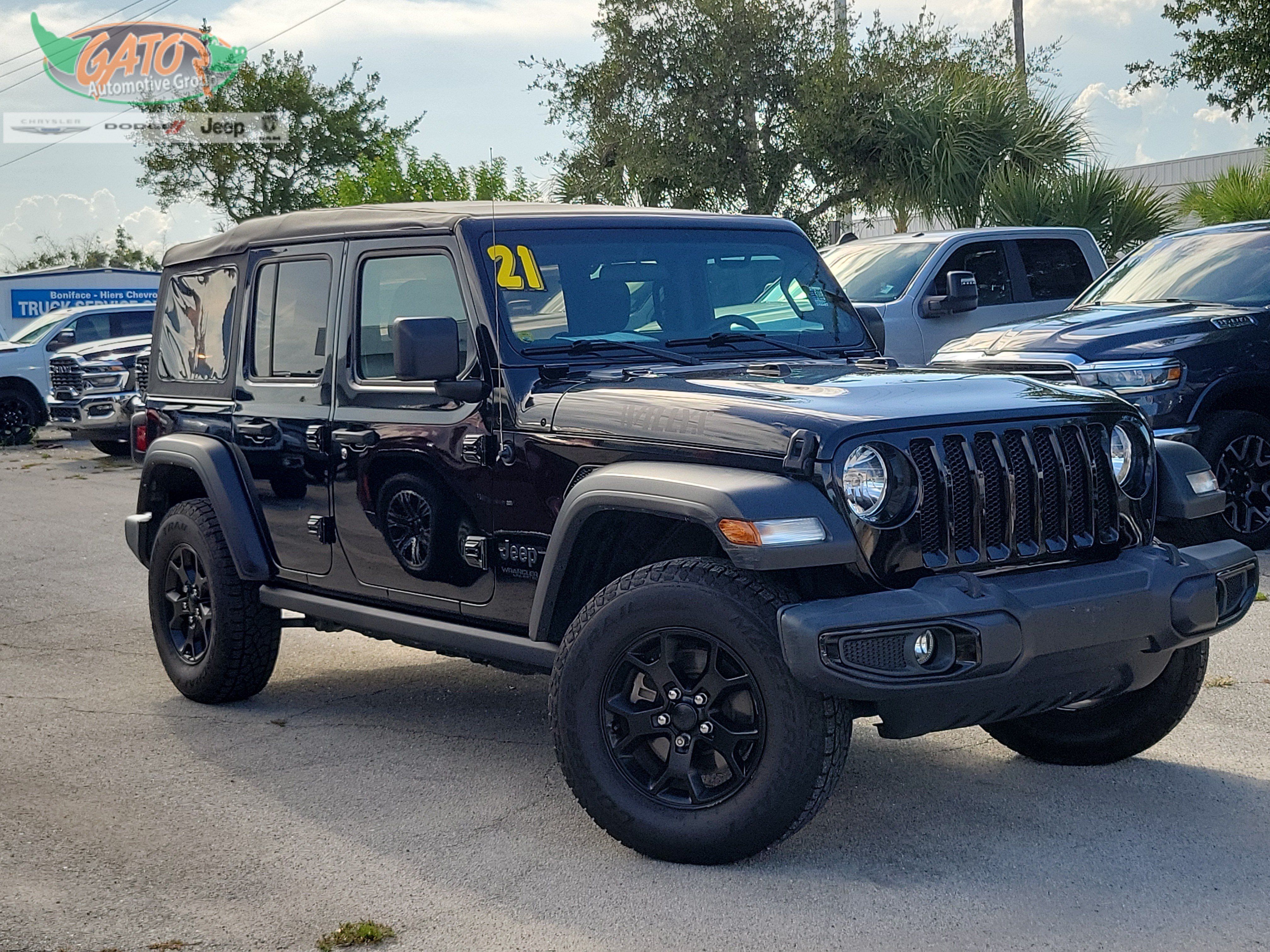 Used 2021 Jeep Wrangler Unlimited Sport