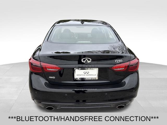 Certified 2023 INFINITI Q50 Luxe w/ Cargo Package image 4
