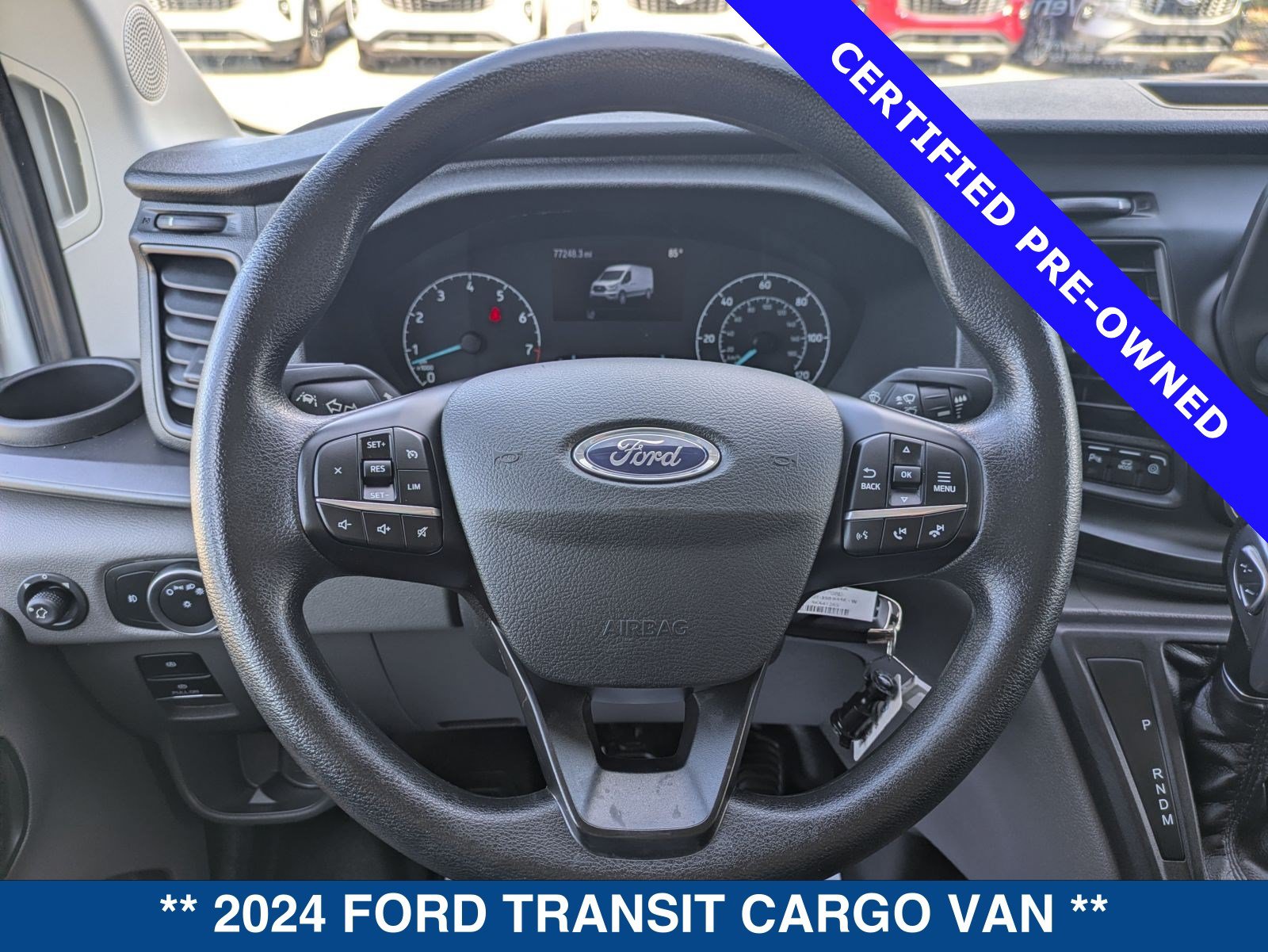 Certified 2024 Ford Transit 350 Low Roof w/ Load Area Protection Package RWD image 25