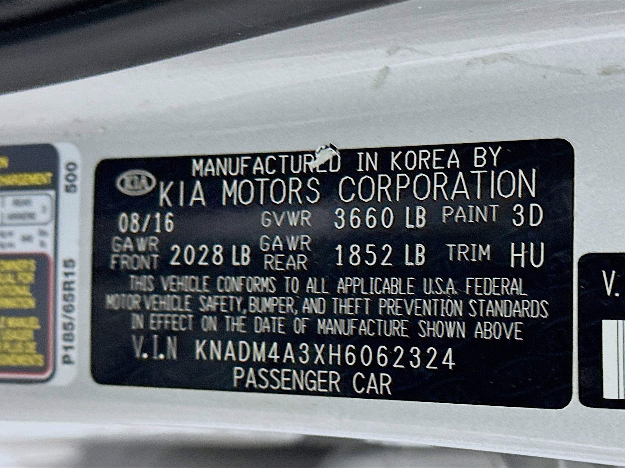 Used 2017 Kia Rio LX w/ Power Package FWD image 12