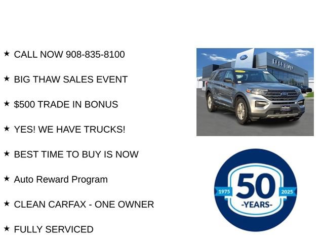 Certified 2022 Ford Explorer XLT w/ Equipment Group 202A image 7
