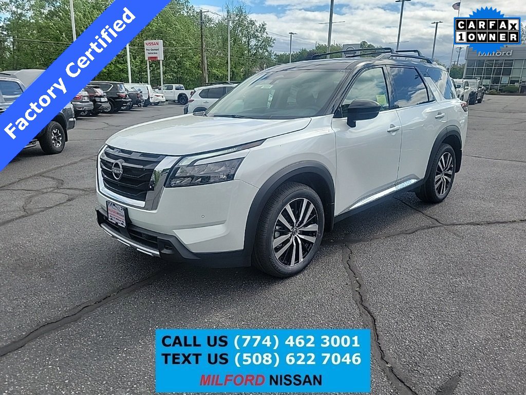 Certified 2025 Nissan Pathfinder Platinum w/ Cargo Package