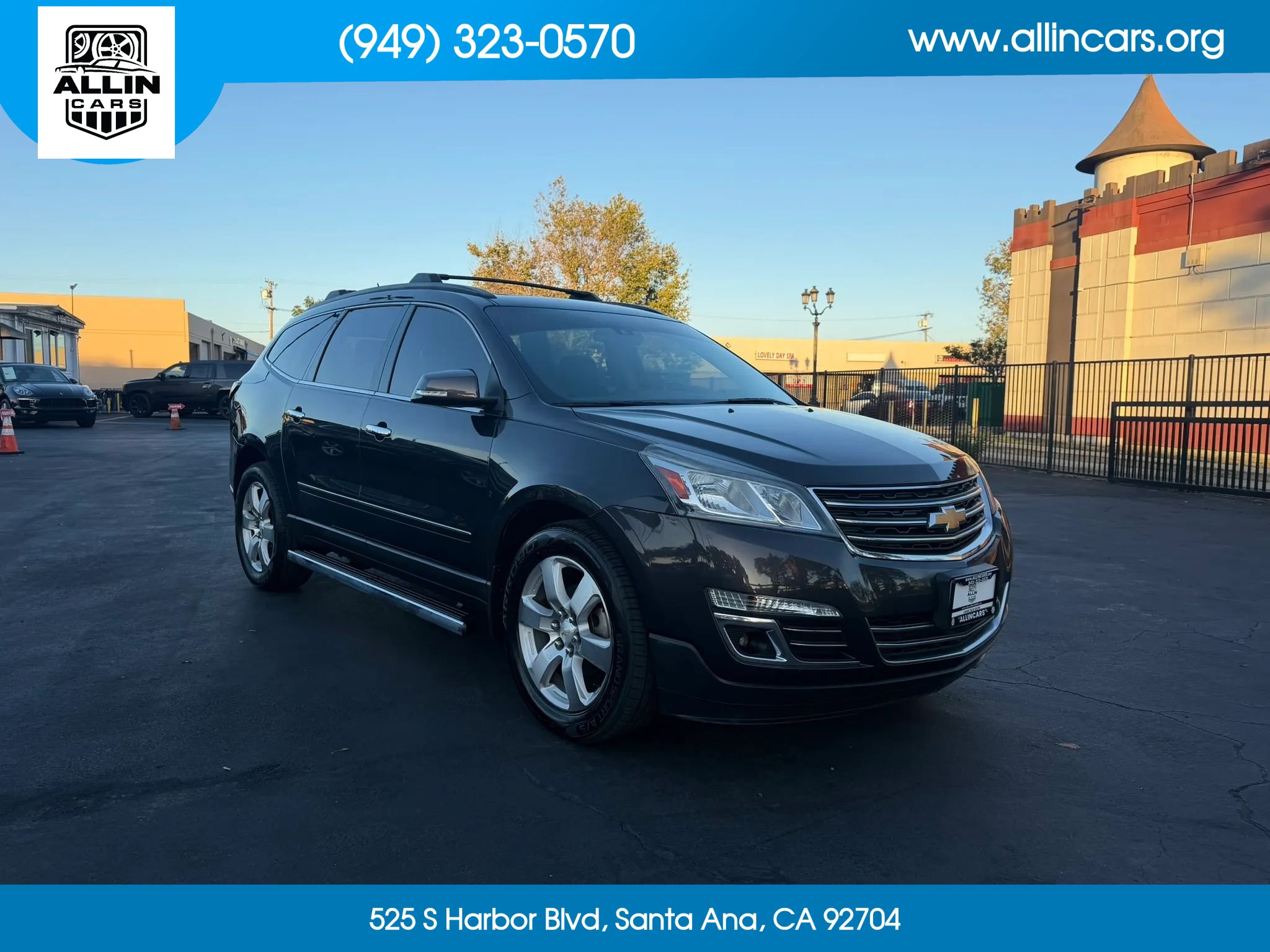 Used 2016 Chevrolet Traverse LTZ w/ LPO, 'HIT The Road' Package FWD image 3