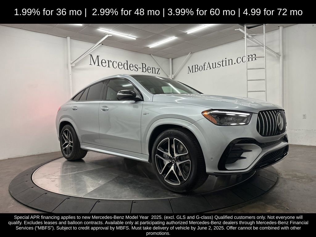 New 2025 Mercedes-Benz GLE 53 AMG 4MATIC Coupe