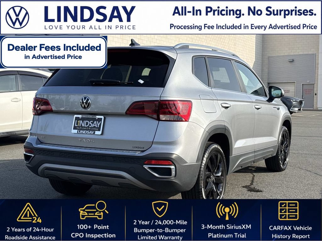 Certified 2023 Volkswagen Taos SE w/ Panoramic Sunroof Package FWD image 3