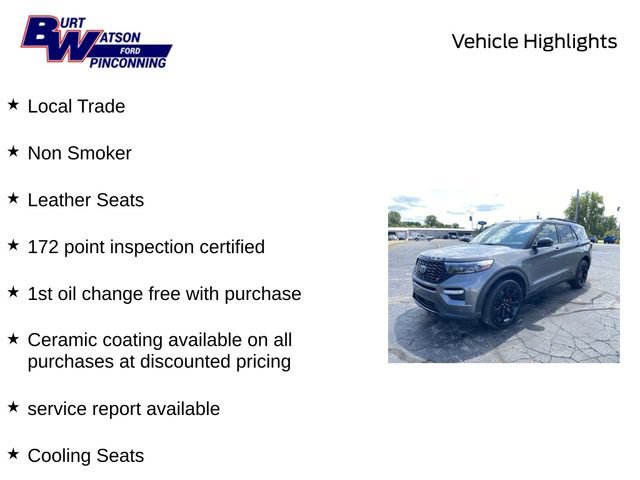 Used 2021 Ford Explorer ST w/ Equipment Group 401A AWD/4WD image 10