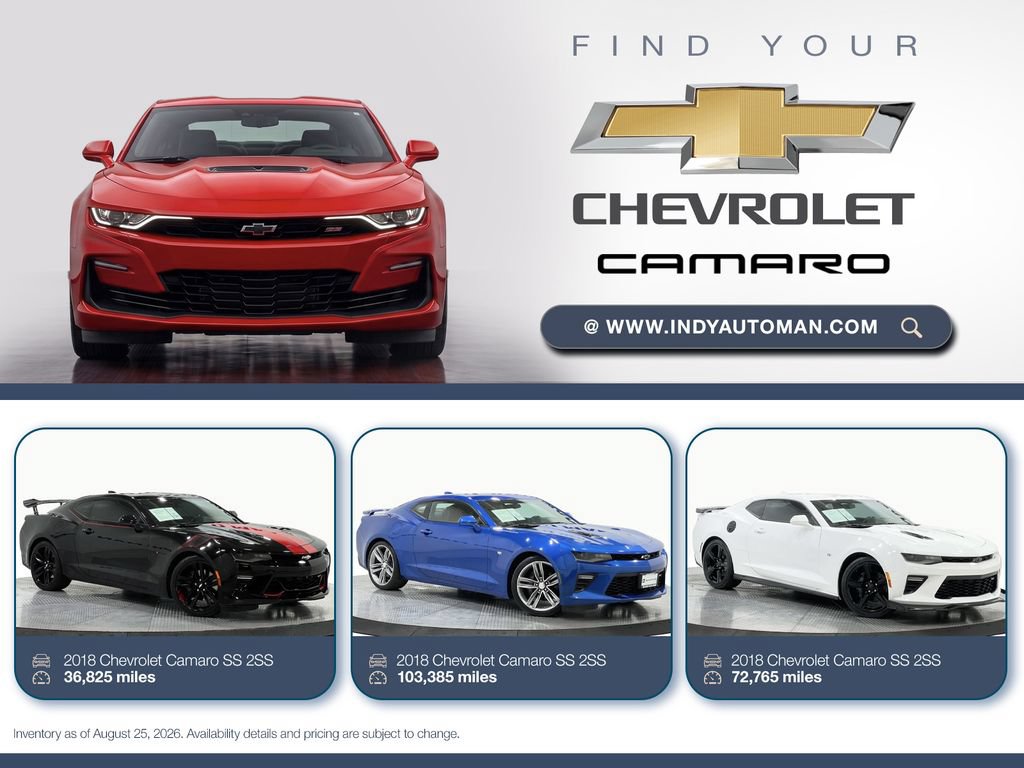 Used 2021 Chevrolet Camaro SS RWD image 12