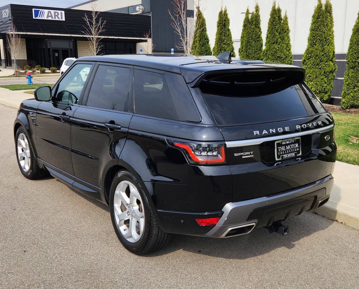 Used 2019 Land Rover Range Rover Sport HSE AWD/4WD image 3