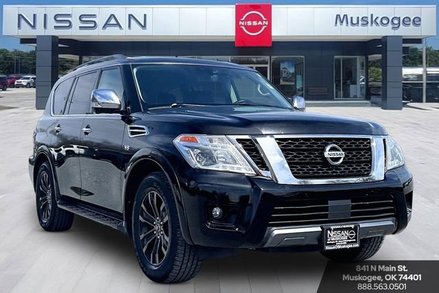 Used 2019 Nissan Armada Platinum w/ Captain's Chairs Package image 1