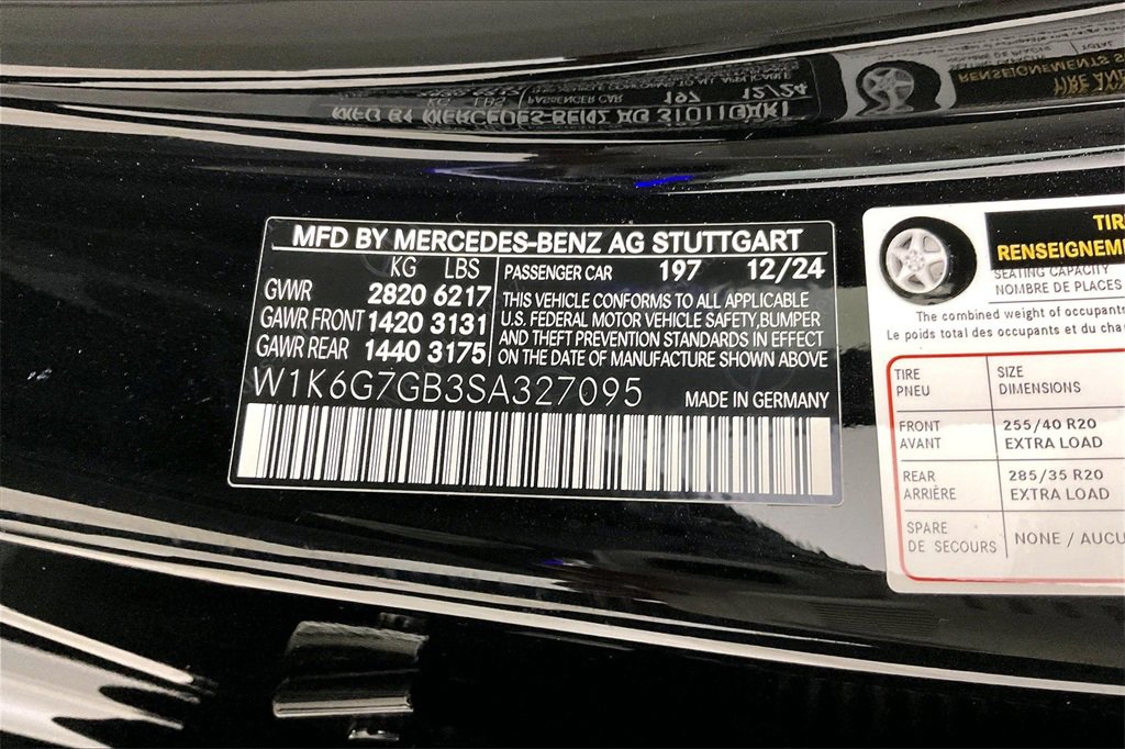 New 2025 Mercedes-Benz S 580 4MATIC Sedan image 18