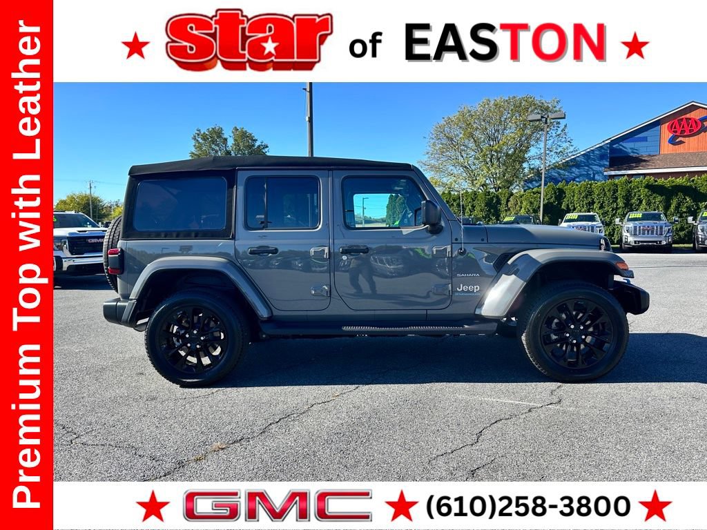 Used 2023 Jeep Wrangler Unlimited Sahara w/ Cold Weather Group AWD/4WD image 3