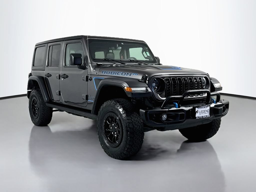Used 2023 Jeep Wrangler Unlimited Rubicon 4xe AWD/4WD image 4