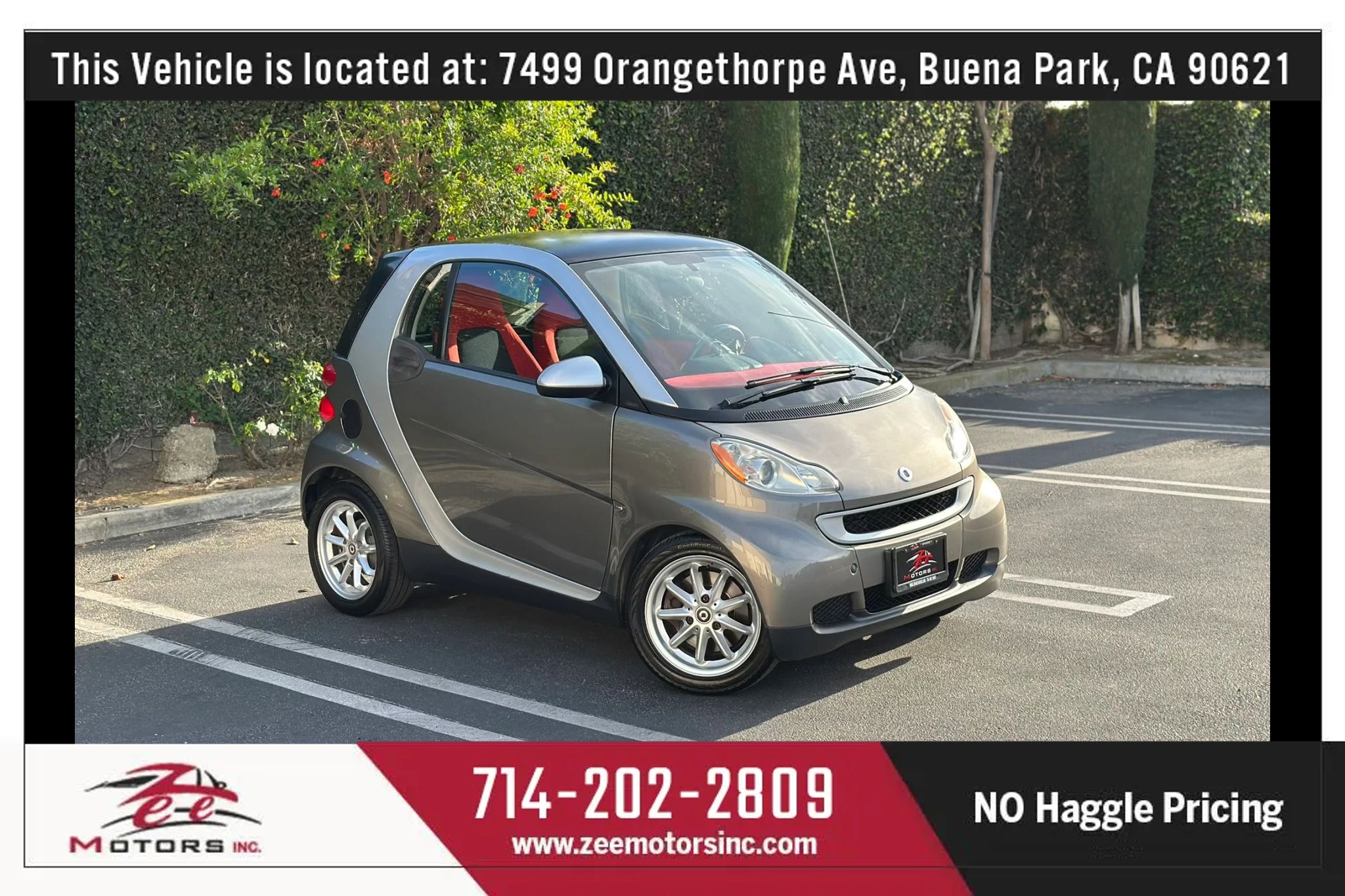 Used 2010 smart fortwo passion RWD image 2