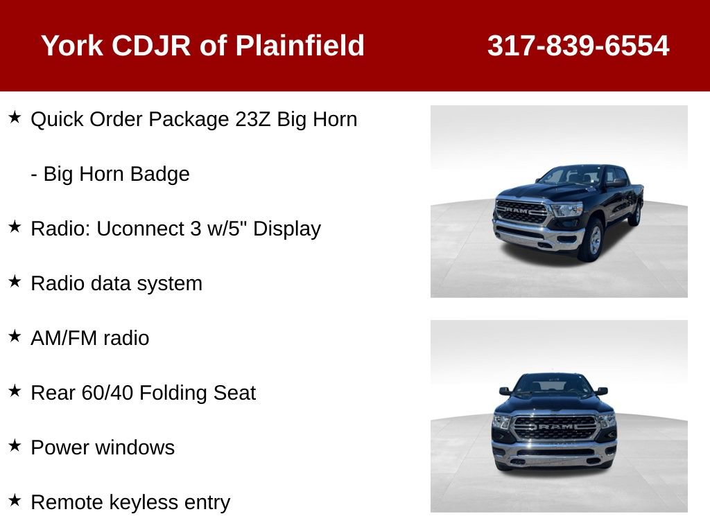 Used 2023 RAM 1500 Big Horn image 6