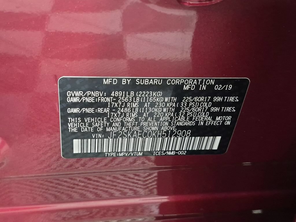 Used 2019 Subaru Forester Premium w/ Popular Package #1 AWD/4WD image 42