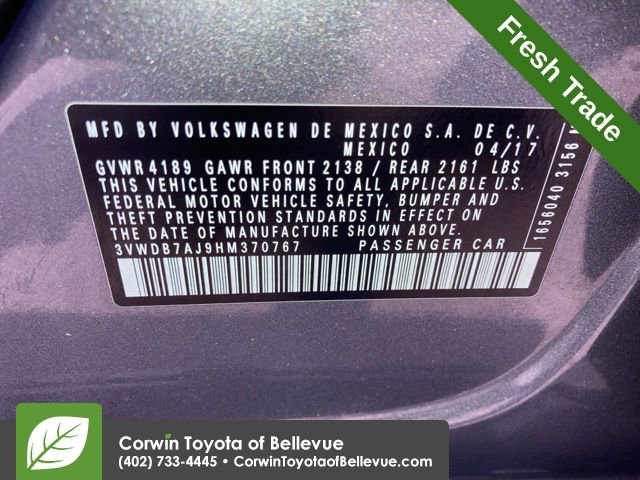 Used 2017 Volkswagen Jetta SE image 12