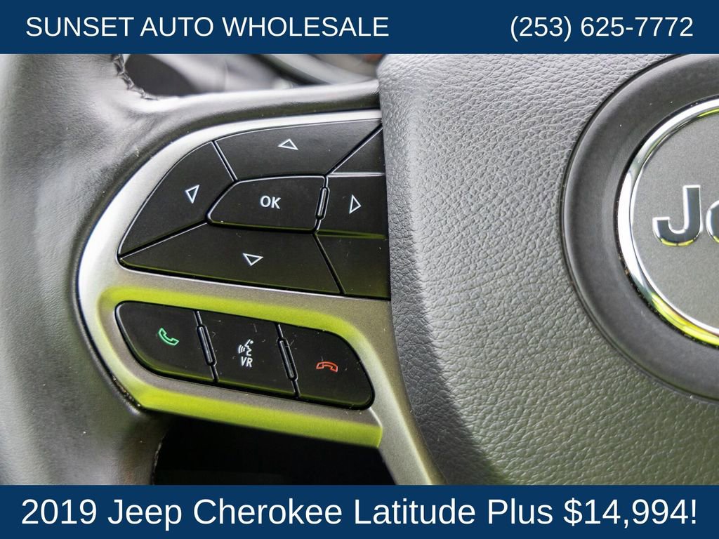 Used 2019 Jeep Cherokee Latitude Plus image 48