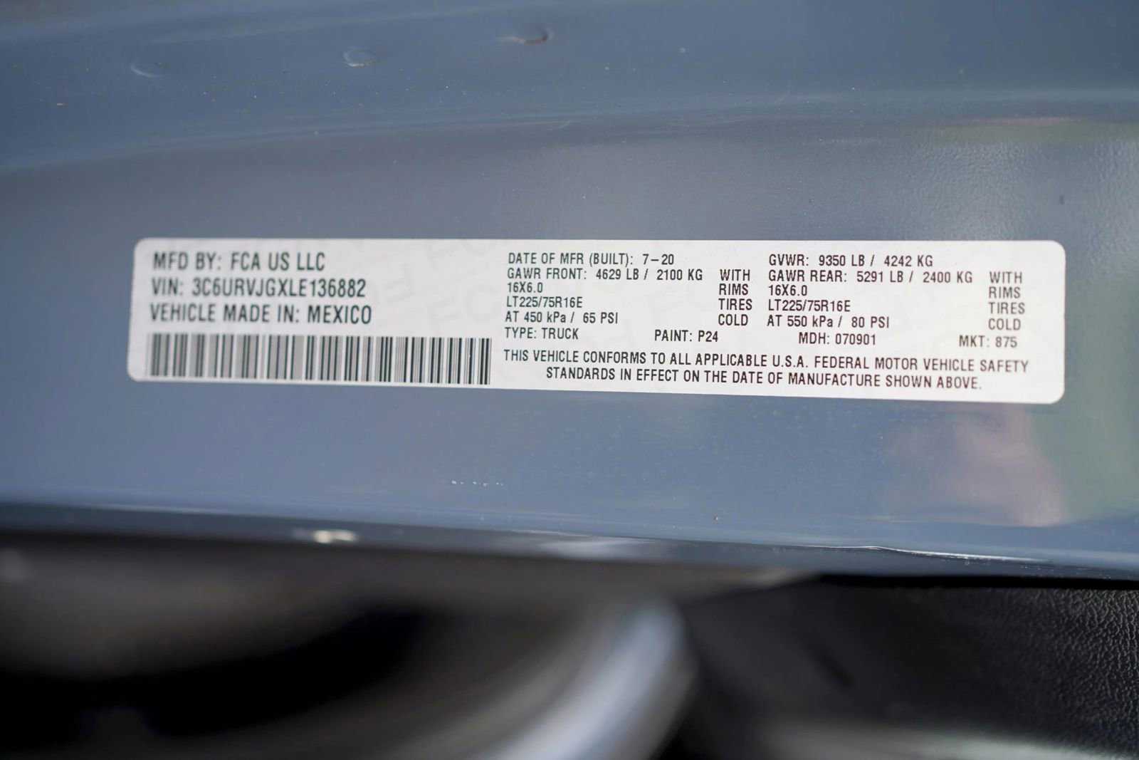 Used 2020 RAM ProMaster 3500 FWD image 24