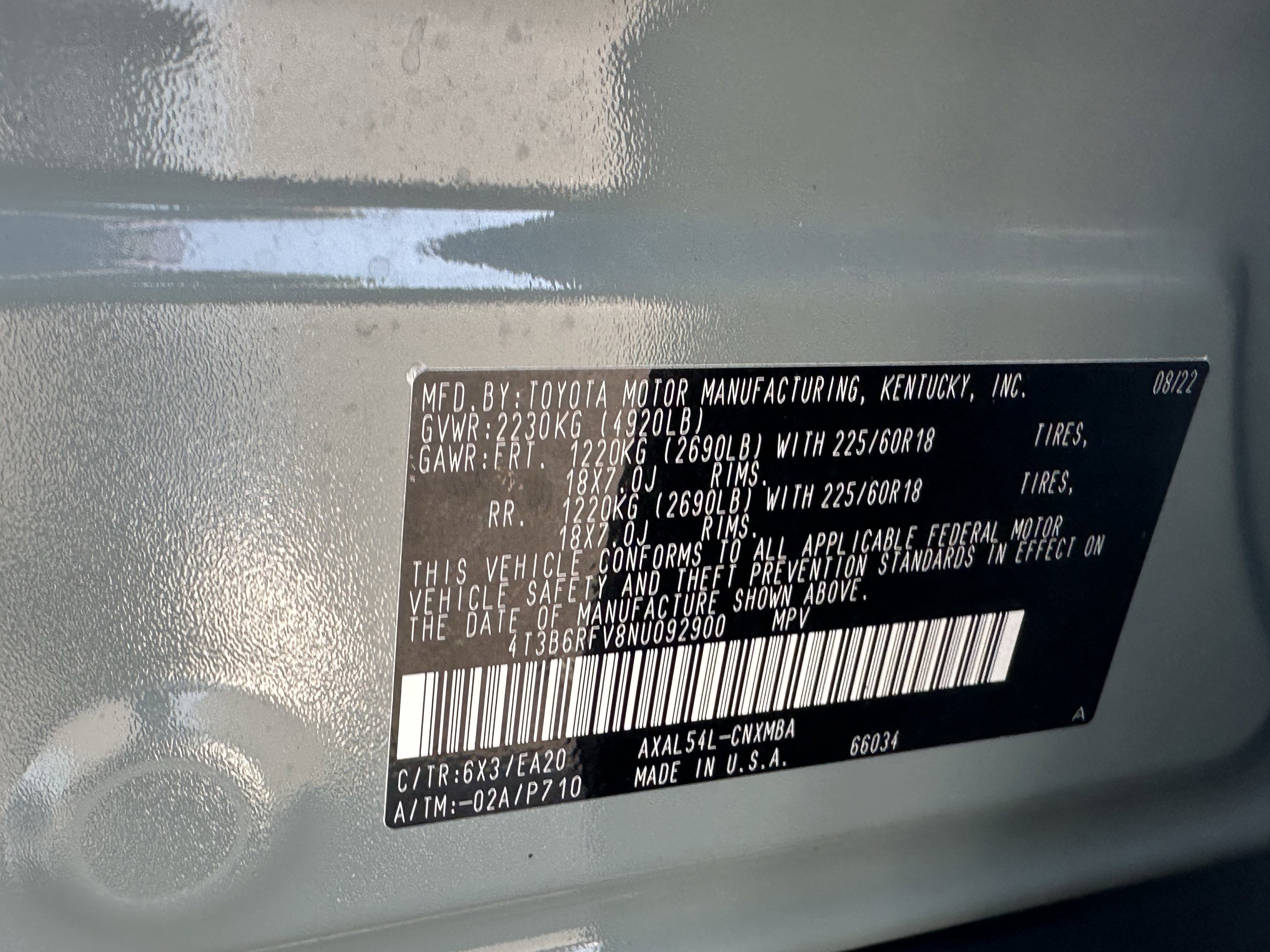 Used 2022 Toyota RAV4 XLE Premium AWD/4WD image 35