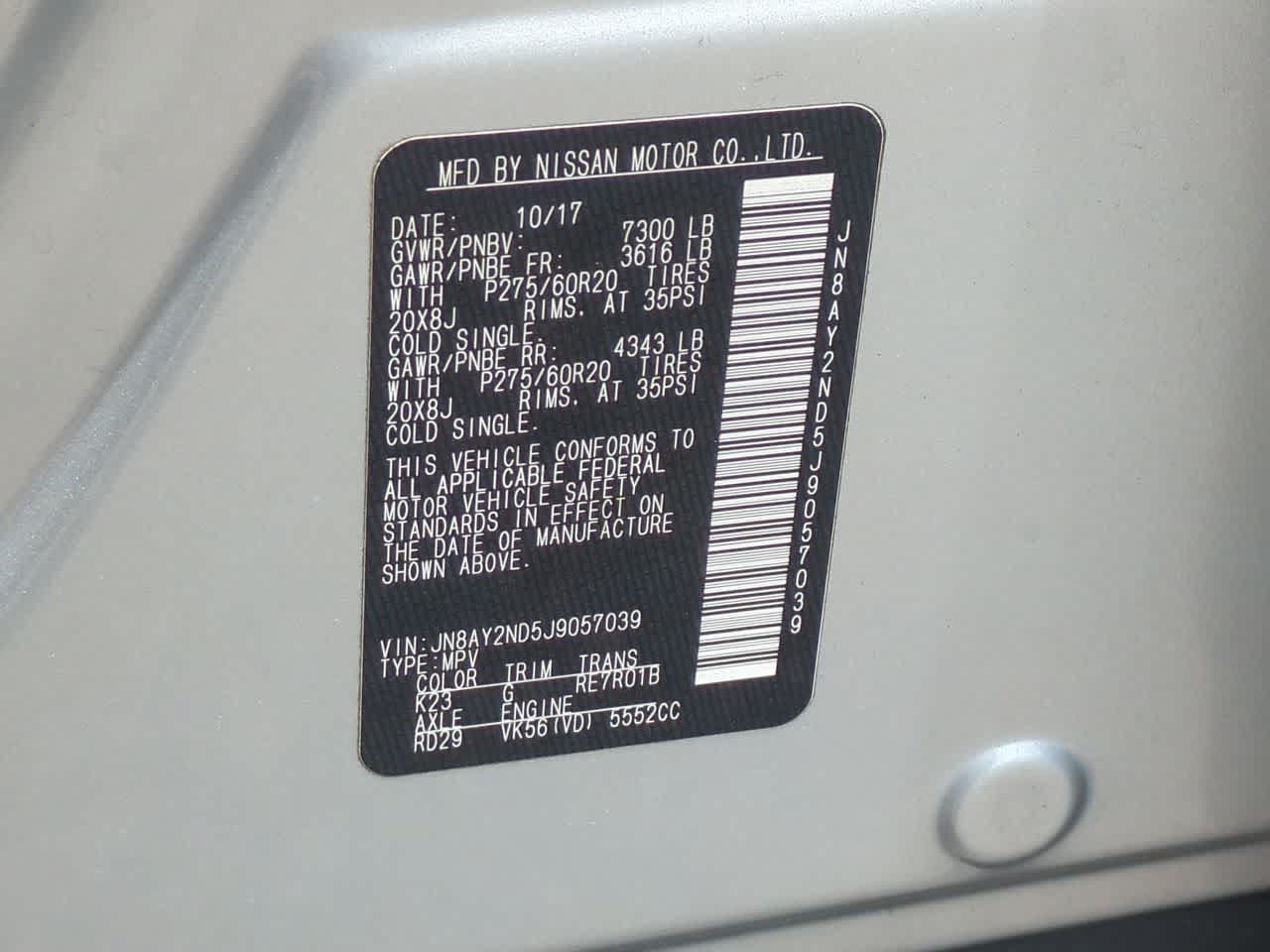 Used 2018 Nissan Armada SL w/ Premium Package RWD image 38