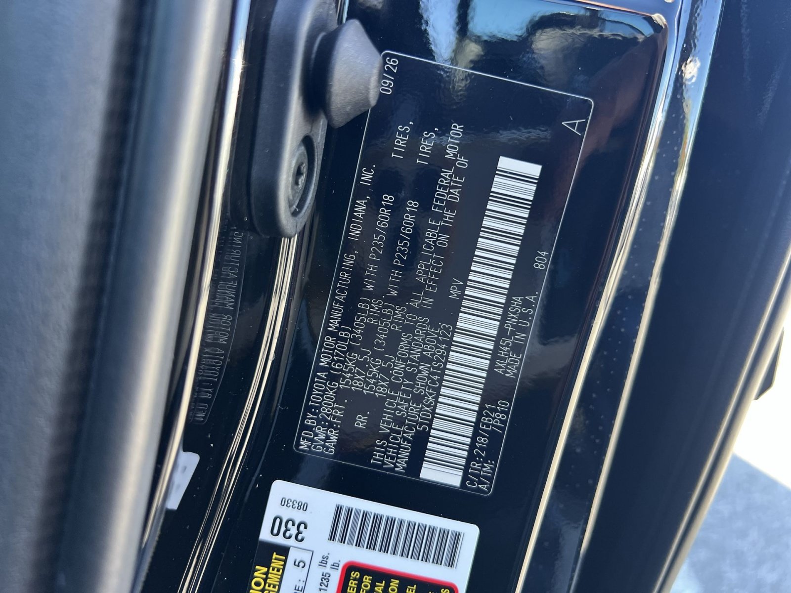 New 2026 Toyota Sienna XSE AWD/4WD image 22