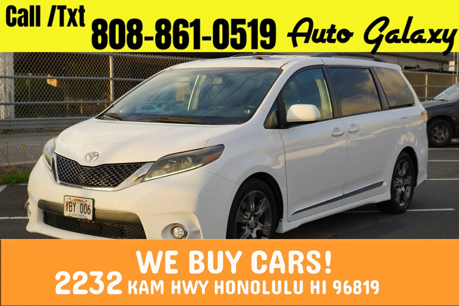Used 2015 Toyota Sienna SE Premium